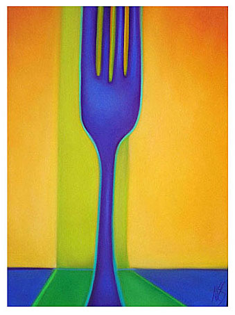 Purple Fork